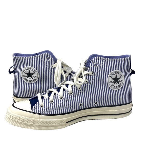Converse Chuck 70 Shoes Skate Strip Egret Blue Casual For Men High Top A00472C - Picture 6 of 10